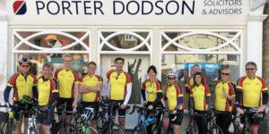 Porter Dodson Cyclists at Bridport Office