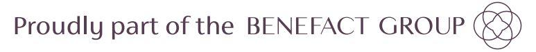 proudly part of the benefact group