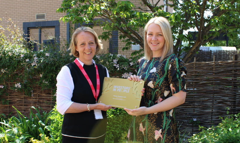 Investors in People Gold Kate James & Carly Spillane